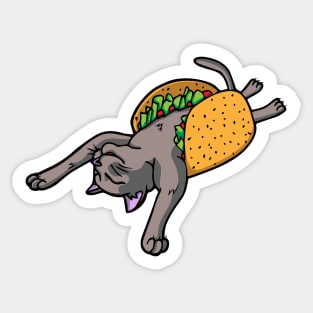 Tasty Tacocat Sticker